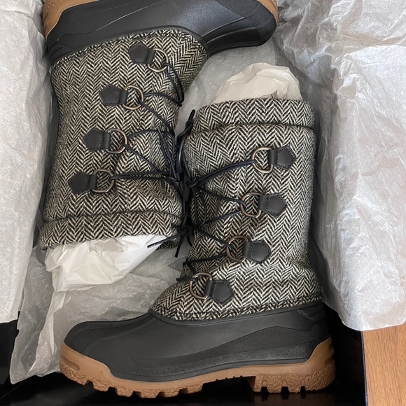Polo Ralph Lauren Other - Men's Polo Ralph Lauren Gorgeous Herringbone Boots 8.5 BRAND NEW